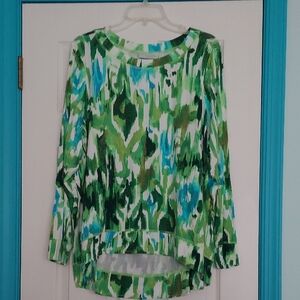 Belle By Kim Gravel Long Sleeve Knit Top